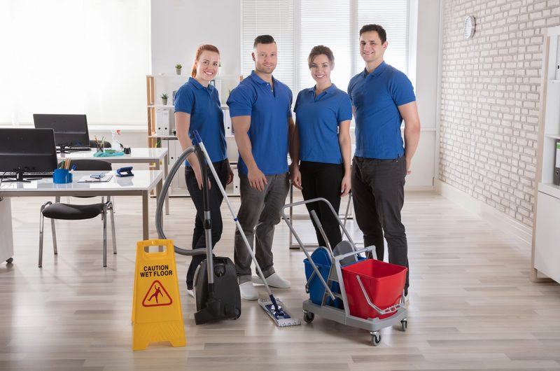 JDI cleaning team